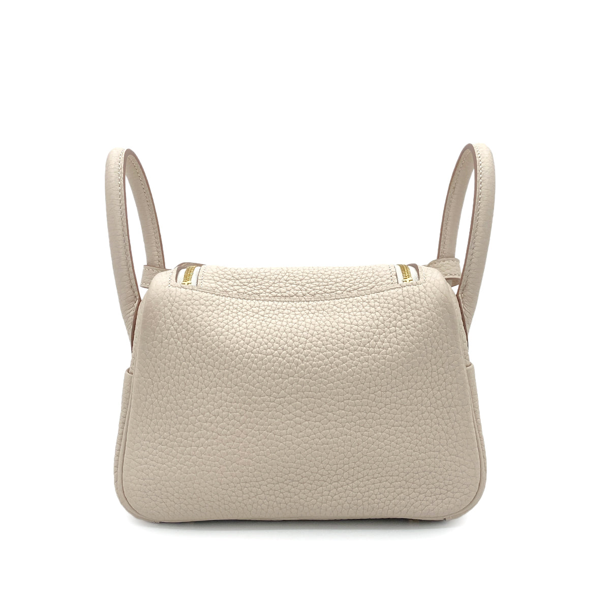 HERMES LINDY MINI 20 CRAIE TAURILLON CLEMENCE SHOULDER BAG Z GHW 90266134