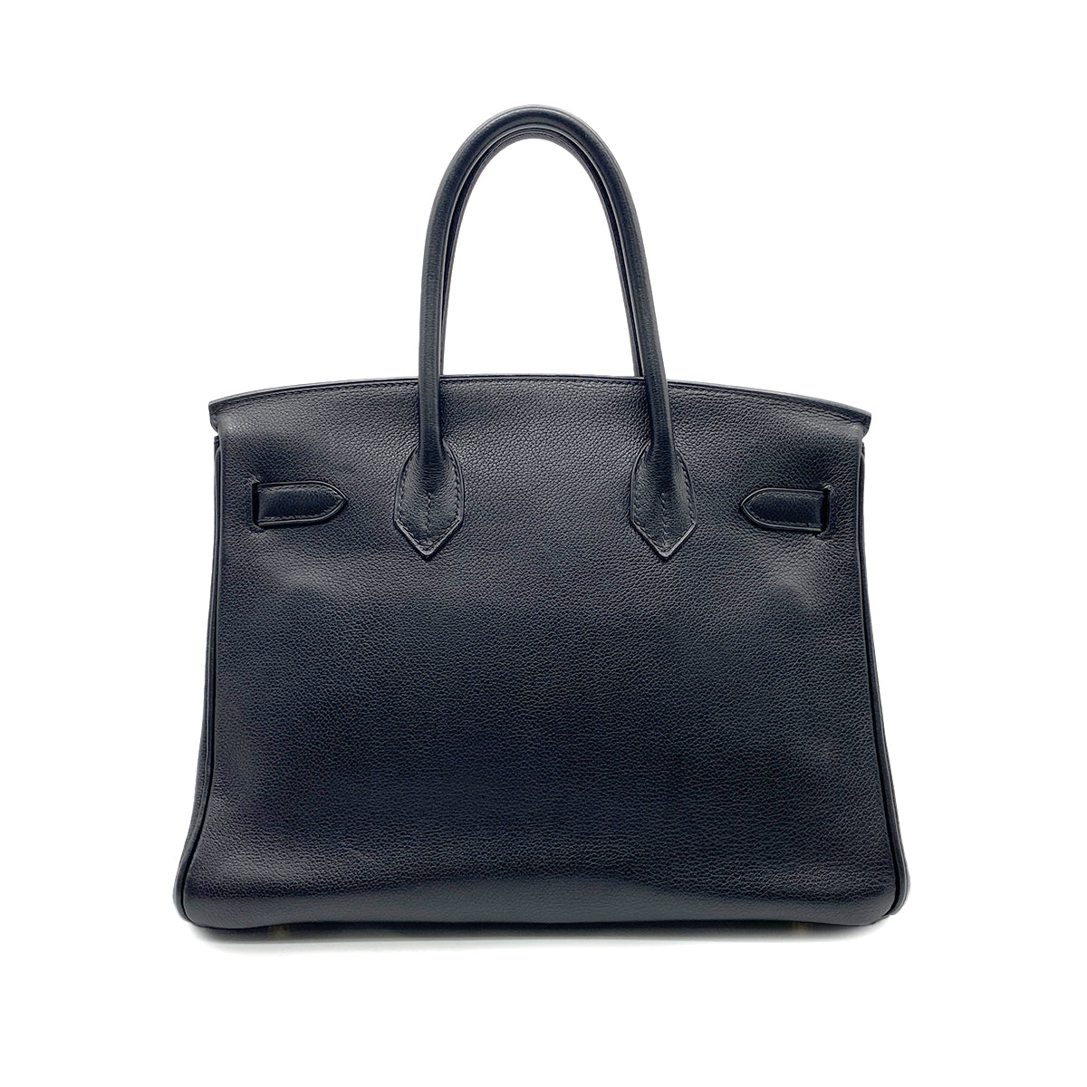 HERMES BIRKIN 30 BLACK VEAU GULLIVER HAND BAG □J GHW 90266147