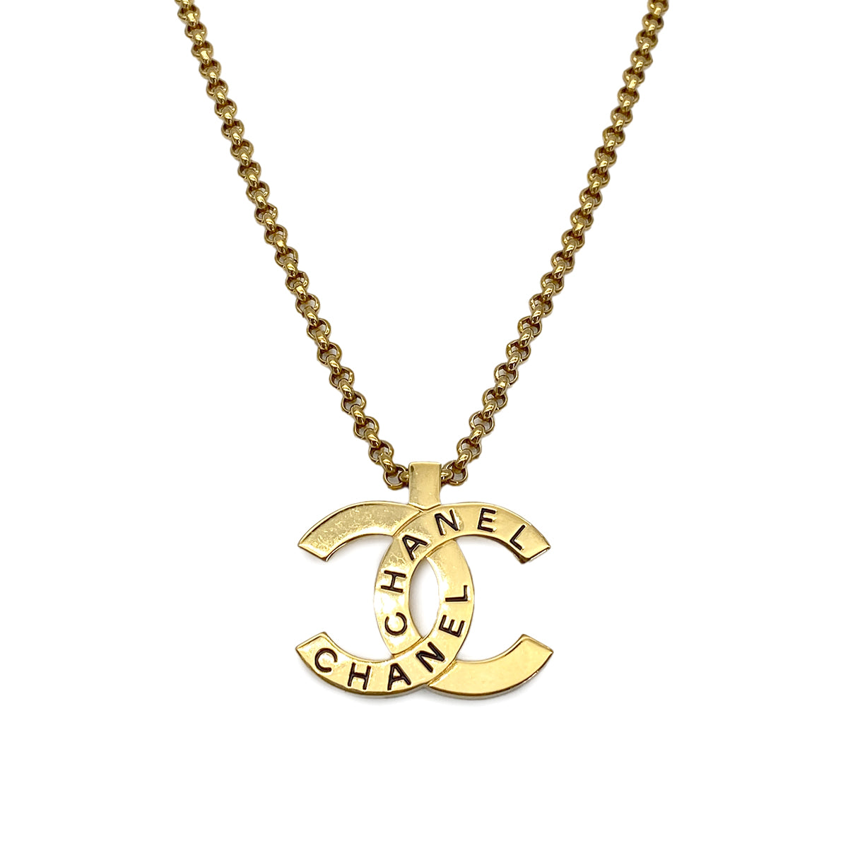 CHANEL VINTAGE NECKLACE COCOMARK ACCESSORY 98P 90266161