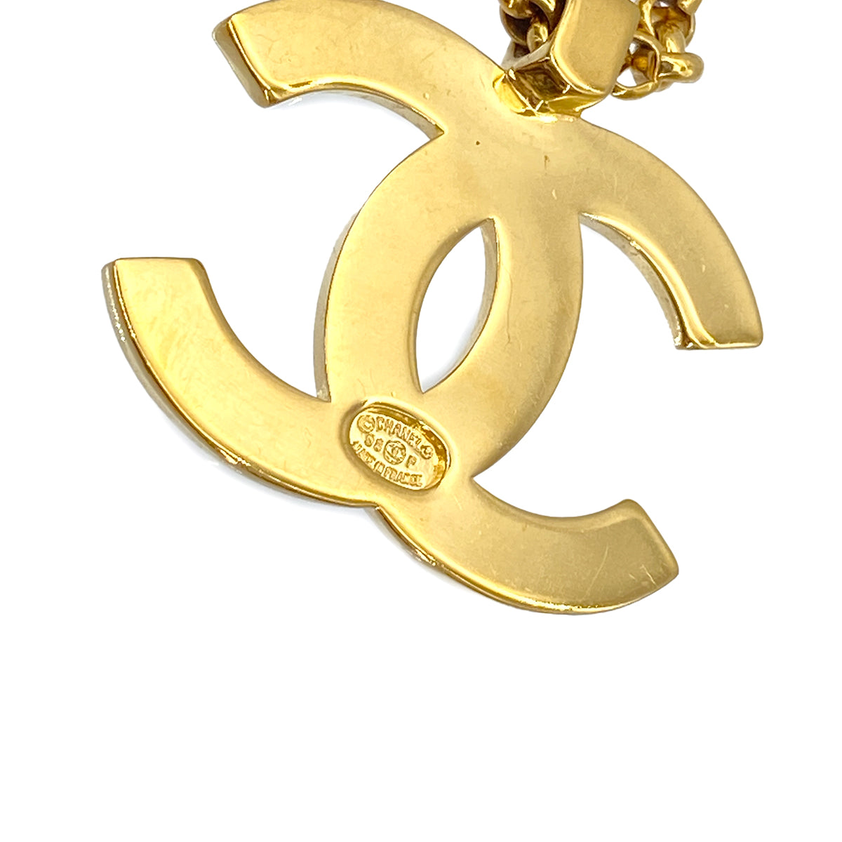 CHANEL VINTAGE NECKLACE COCOMARK ACCESSORY 98P 90266161