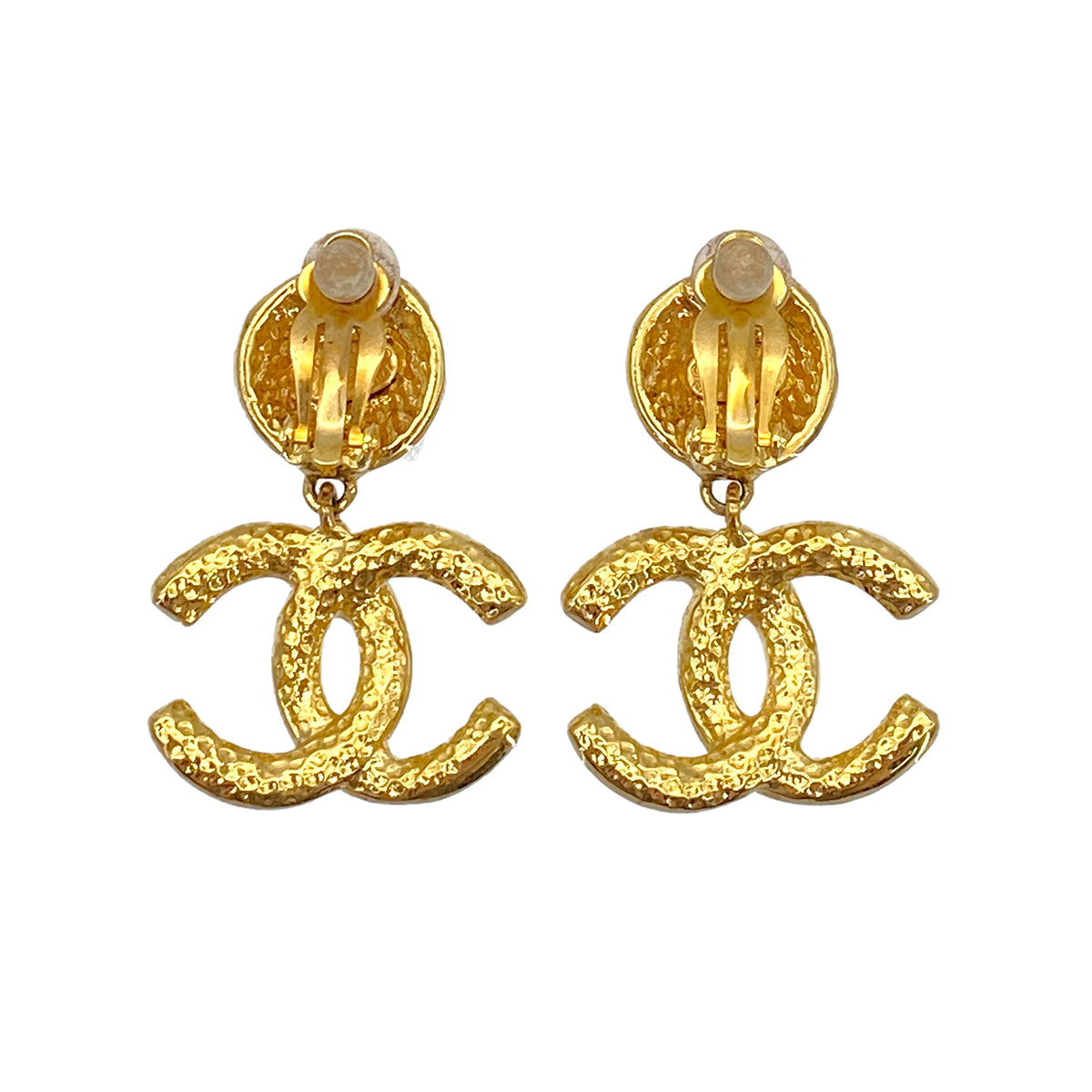 CHANEL VINTAGE EARRINGS COCOMARK SWING ACCESSORY 95A 90266169