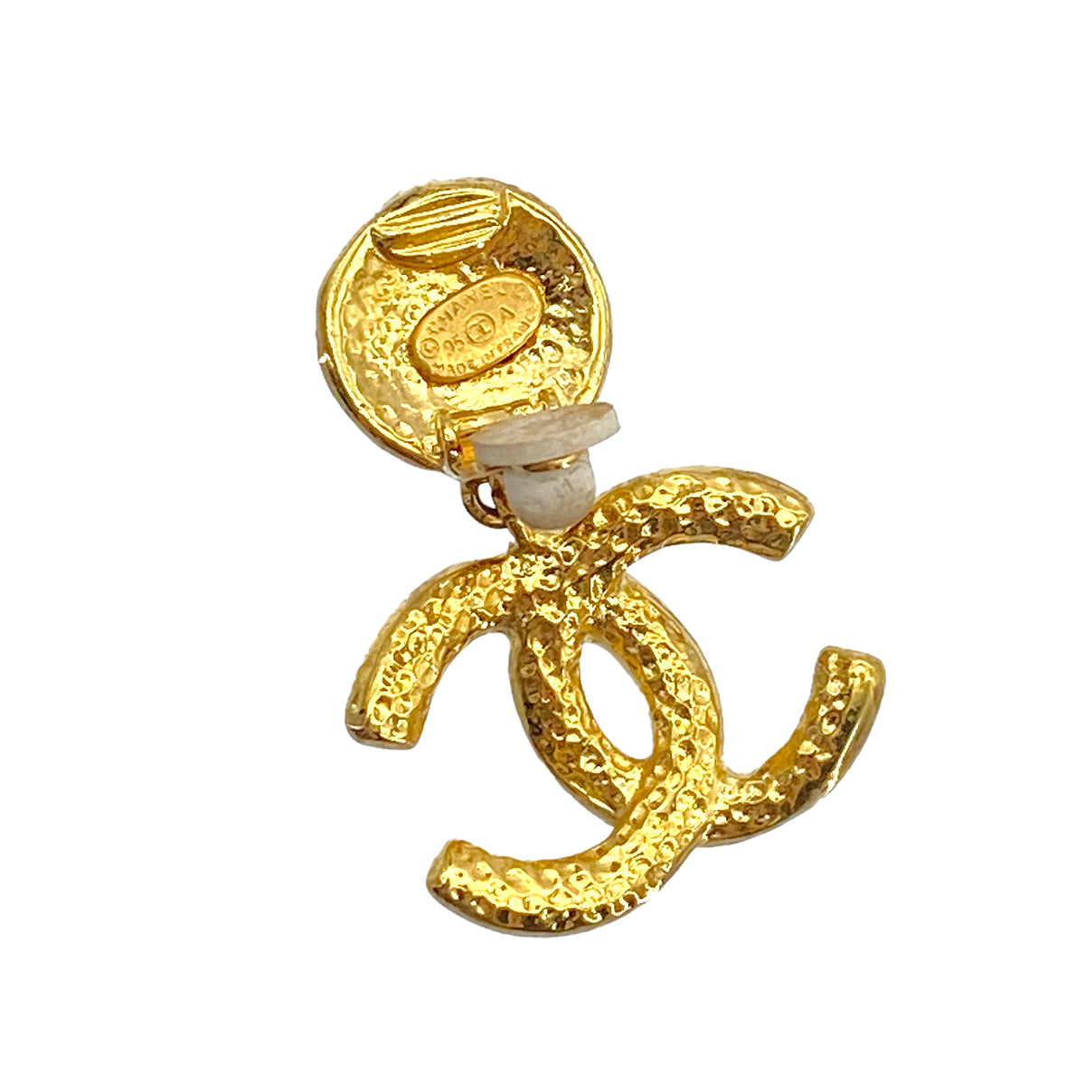 CHANEL VINTAGE EARRINGS COCOMARK SWING ACCESSORY 95A 90266169
