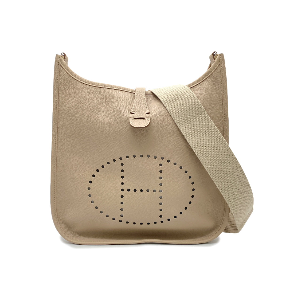 HERMES EVELYNE 3 ARGILE EPSOM SHOULDER BAG T SHW 90266240