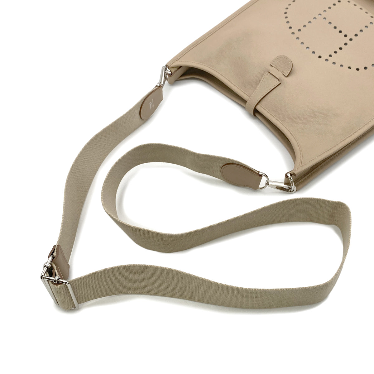 HERMES EVELYNE 3 ARGILE EPSOM SHOULDER BAG T SHW 90266240