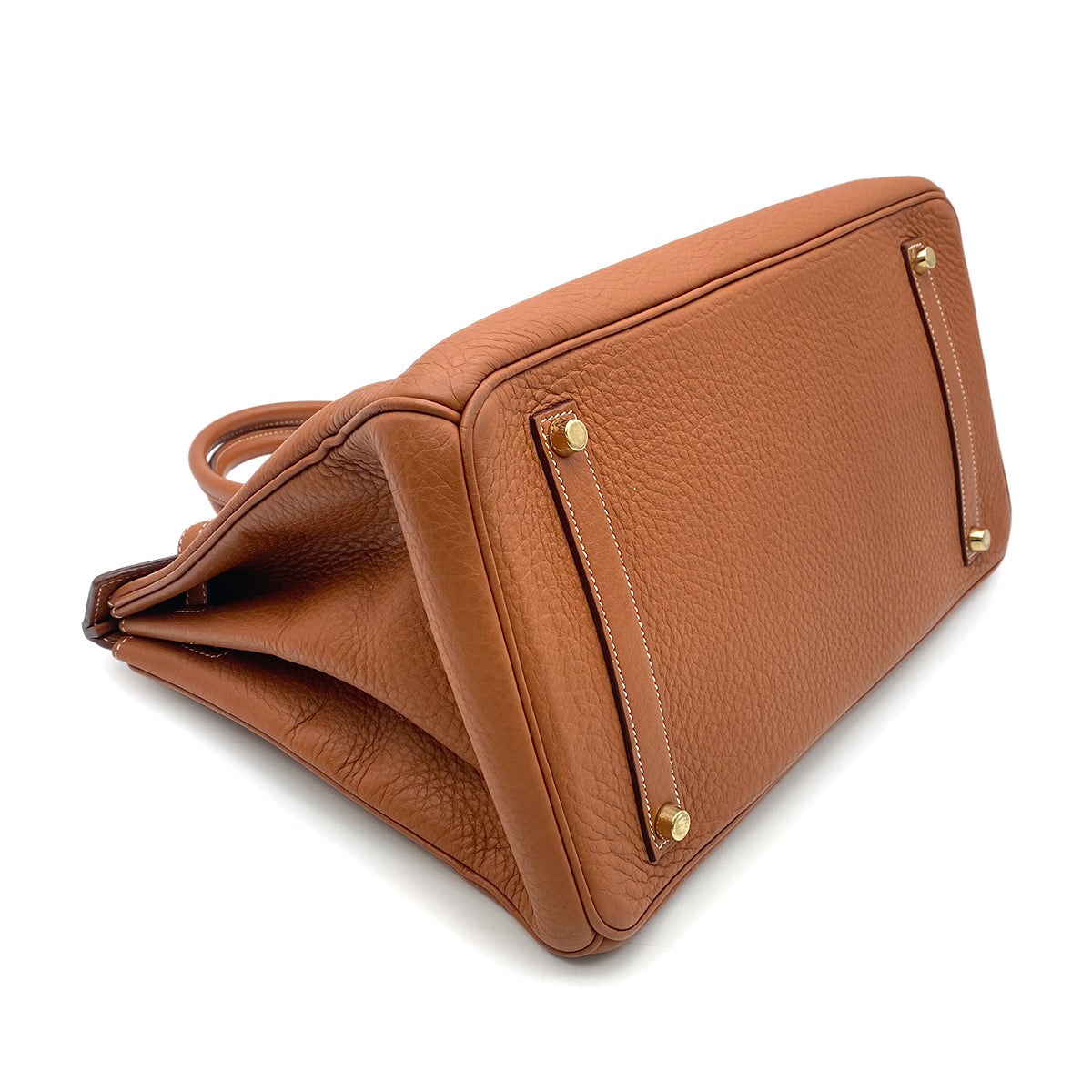 HERMES BIRKIN 35 ETRUSQUE FJORD HAND BAG □I GHW 90266248