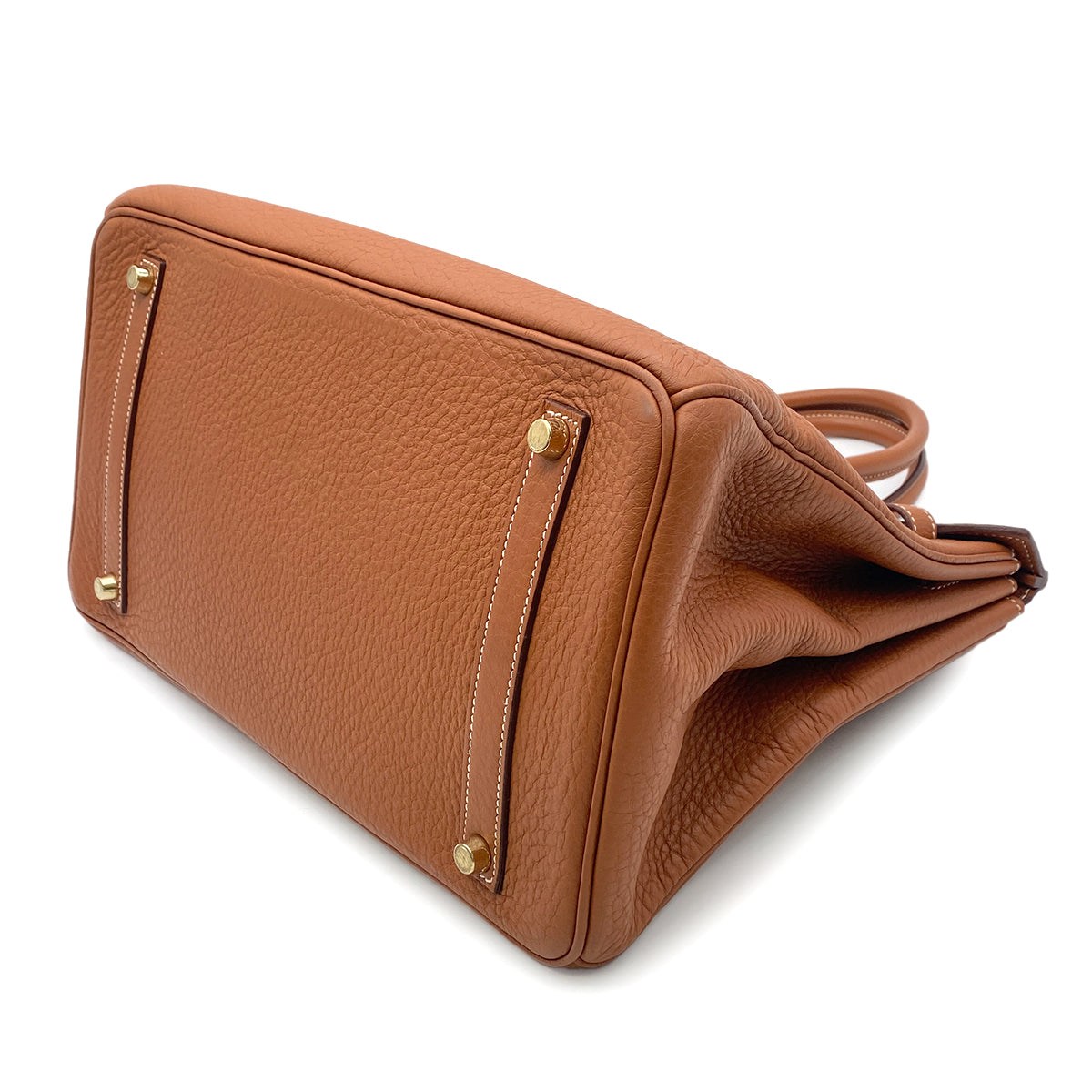 HERMES BIRKIN 35 ETRUSQUE FJORD HAND BAG □I GHW 90266248