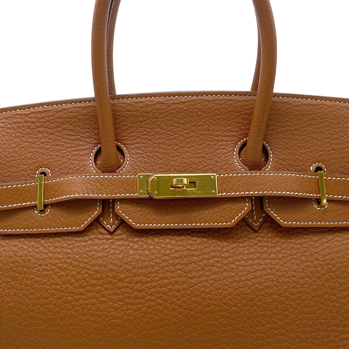 HERMES BIRKIN 35 ETRUSQUE FJORD HAND BAG □I GHW 90266248