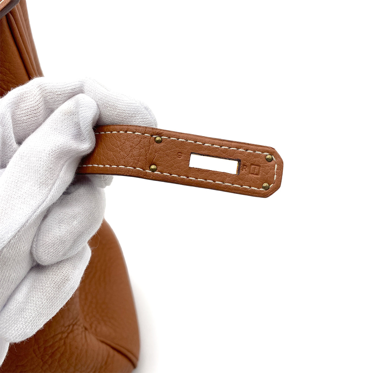 HERMES BIRKIN 35 ETRUSQUE FJORD HAND BAG □I GHW 90266248