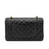 CHANEL VINTAGE CLASSIC FLAP MEDIUM CHAIN SHOULDER BAG BLACK CAVIAR SKIN 90266425 - PURPOSE