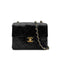 CHANEL VINTAGE MINI SQUARE 17 CHAIN SHOULDER BAG BLACK LAMB SKIN 90266446 - PURPOSE