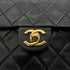 CHANEL VINTAGE MINI SQUARE 17 CHAIN SHOULDER BAG BLACK LAMB SKIN 90266446 - PURPOSE