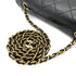 CHANEL VINTAGE DIANA MEDIUM CHAIN SHOULDER BAG BLACK LAMB SKIN 90266709 - PURPOSE
