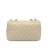 CHANEL VINTAGE CRUISE LINE CHAIN SHOULDER BAG BEIGE CANVAS 90267380 - PURPOSE