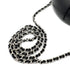 CHANEL EVENING IN THE AIR CHAIN SHOULDER BAG ROUND BLACK LEATHER 90267385 - PURPOSE