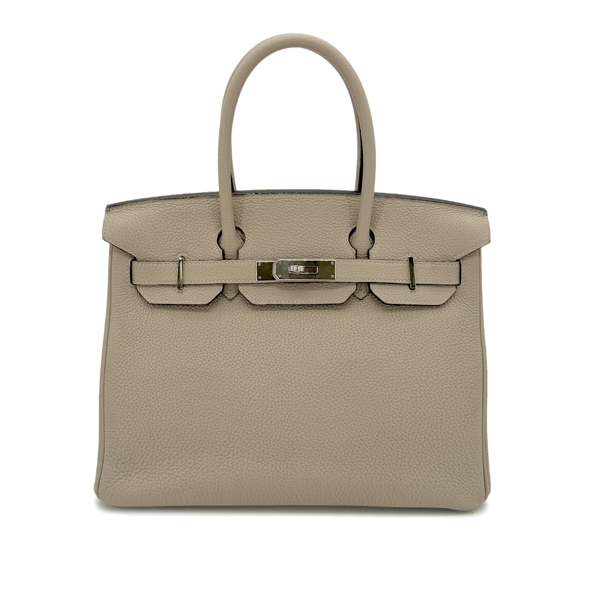 HERMES BIRKIN 30 GRIS ASPHALTE TOGO HAND BAG C SHW 90267390