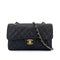 CHANEL VINTAGE CLASSIC FLAP SMALL CHAIN SHOULDER BAG BLACK CAVIAR SKIN 90267391 - PURPOSE