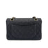 CHANEL VINTAGE CLASSIC FLAP SMALL CHAIN SHOULDER BAG BLACK CAVIAR SKIN 90267391 - PURPOSE