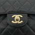 CHANEL VINTAGE CLASSIC FLAP SMALL CHAIN SHOULDER BAG BLACK CAVIAR SKIN 90267391 - PURPOSE