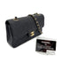 CHANEL VINTAGE CLASSIC FLAP SMALL CHAIN SHOULDER BAG BLACK CAVIAR SKIN 90267391 - PURPOSE