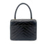 CHANEL VINTAGE CHEVRON V STITCH HAND BAG BLACK LAMB SKIN 90267412 - PURPOSE