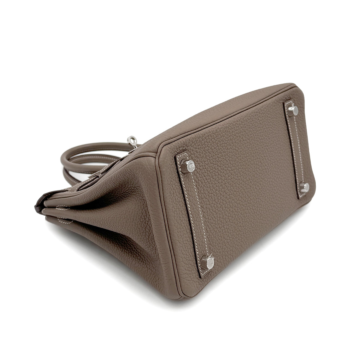 HERMES BIRKIN 25 ETOUPE TOGO HAND BAG Y SHW 90267431