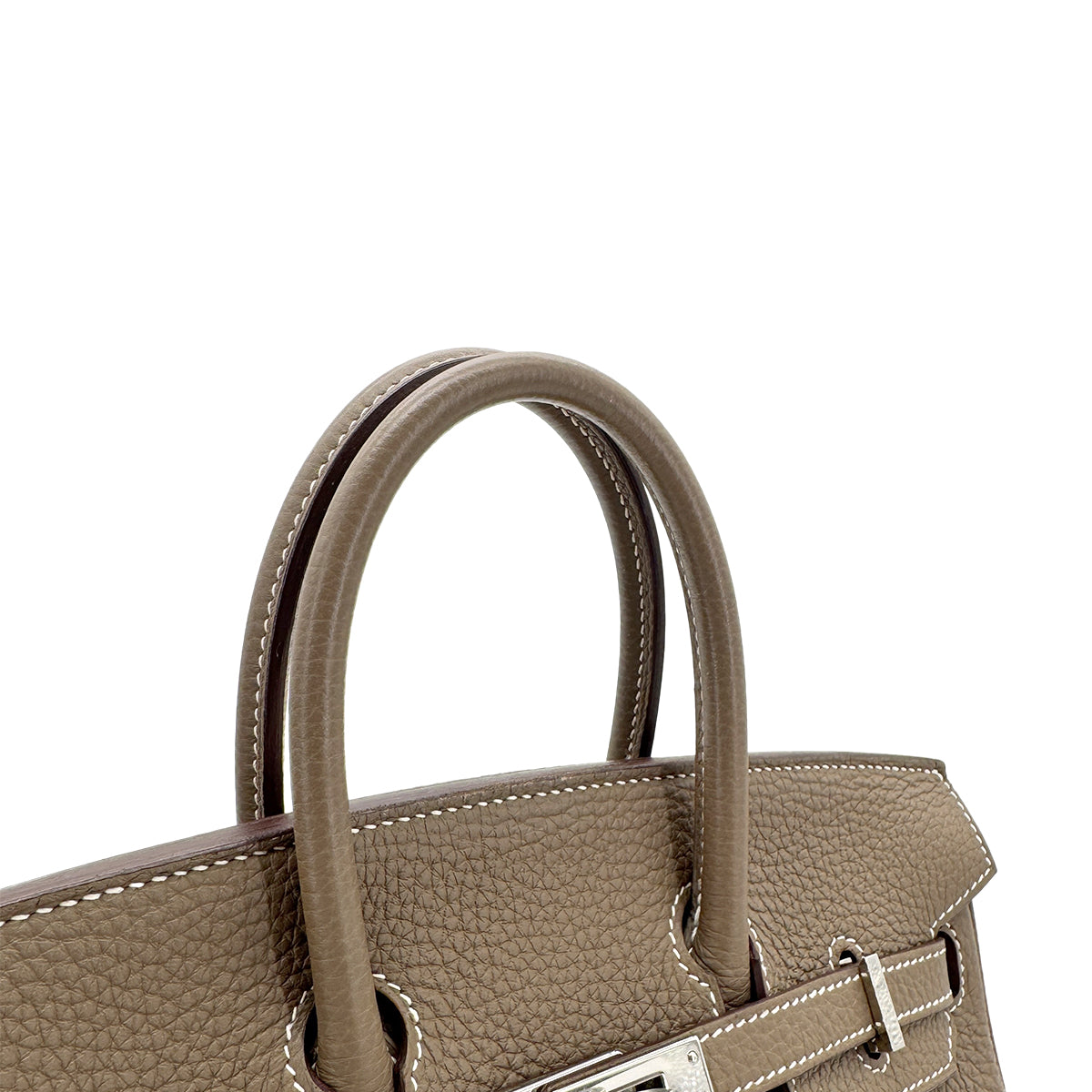 HERMES BIRKIN 25 ETOUPE TOGO HAND BAG Y SHW 90267431