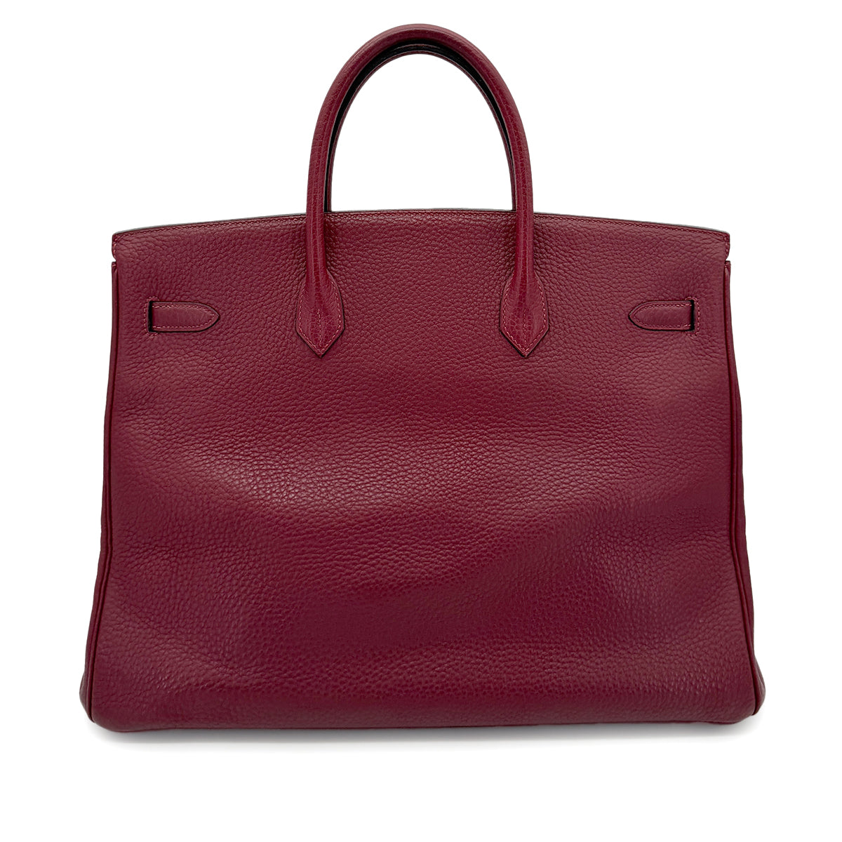 HERMES BIRKIN 40 ROUGE H TOGO HAND BAG □E GHW 90267432