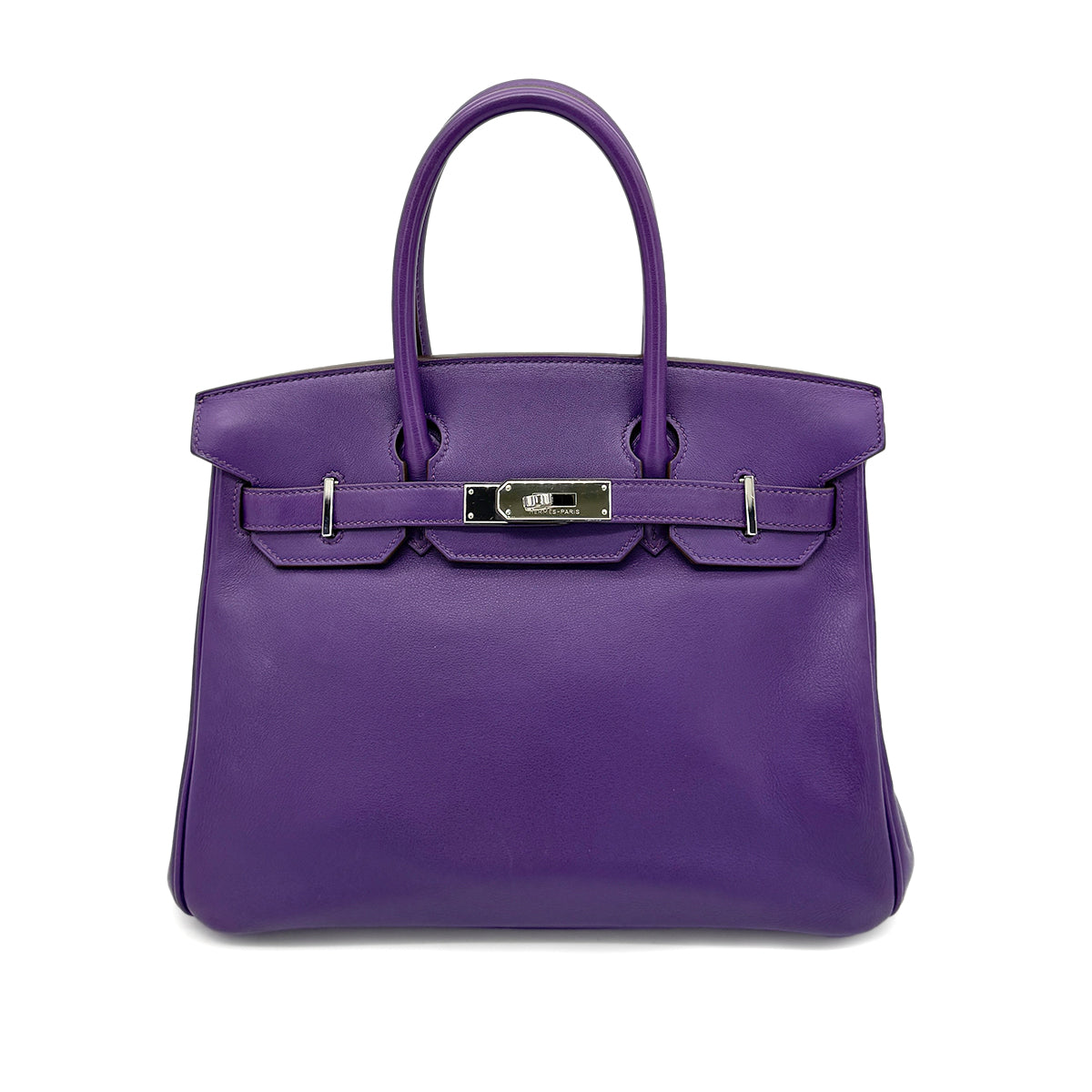 HERMES BIRKIN 30 IRIS VEAU GULLIVER HAND BAG □N GHW 90267455