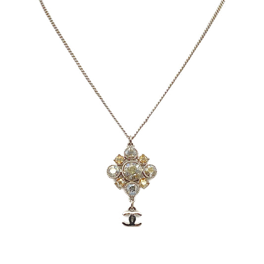 CHANEL NECKLACE COCOMARK RHINESTONE ACCESSORY C11V 90267476
