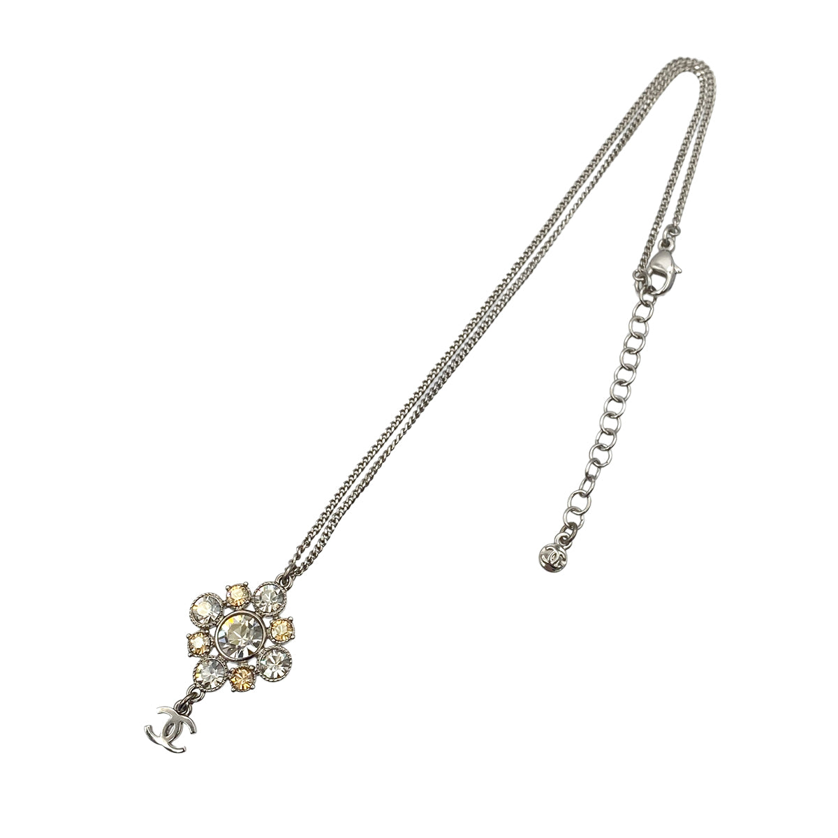 CHANEL NECKLACE COCOMARK RHINESTONE ACCESSORY C11V 90267476