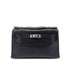 HERMES KELLY POCHETTE SELLIER BLACK EVERGRAIN HAND BAG □H PALLADIUM HARDWARE 90267766 - PURPOSE