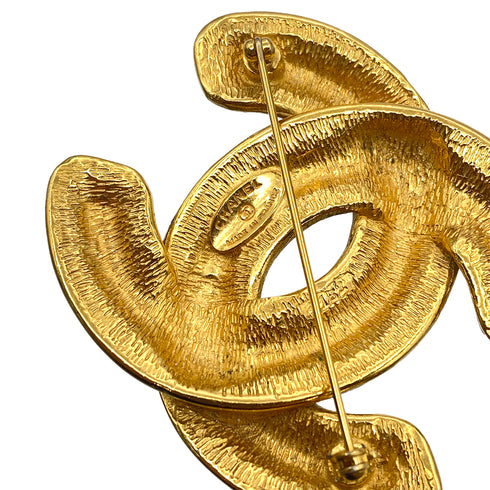 CHANEL VINTAGE MATELASSE COCOMARK BROOCH GOLD ACCESSORY 90267786 - PURPOSE