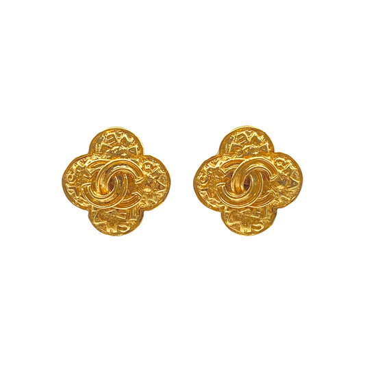 CHANEL VINTAGE EARRINGS COCOMARK ACCESSORY 95A 90267788