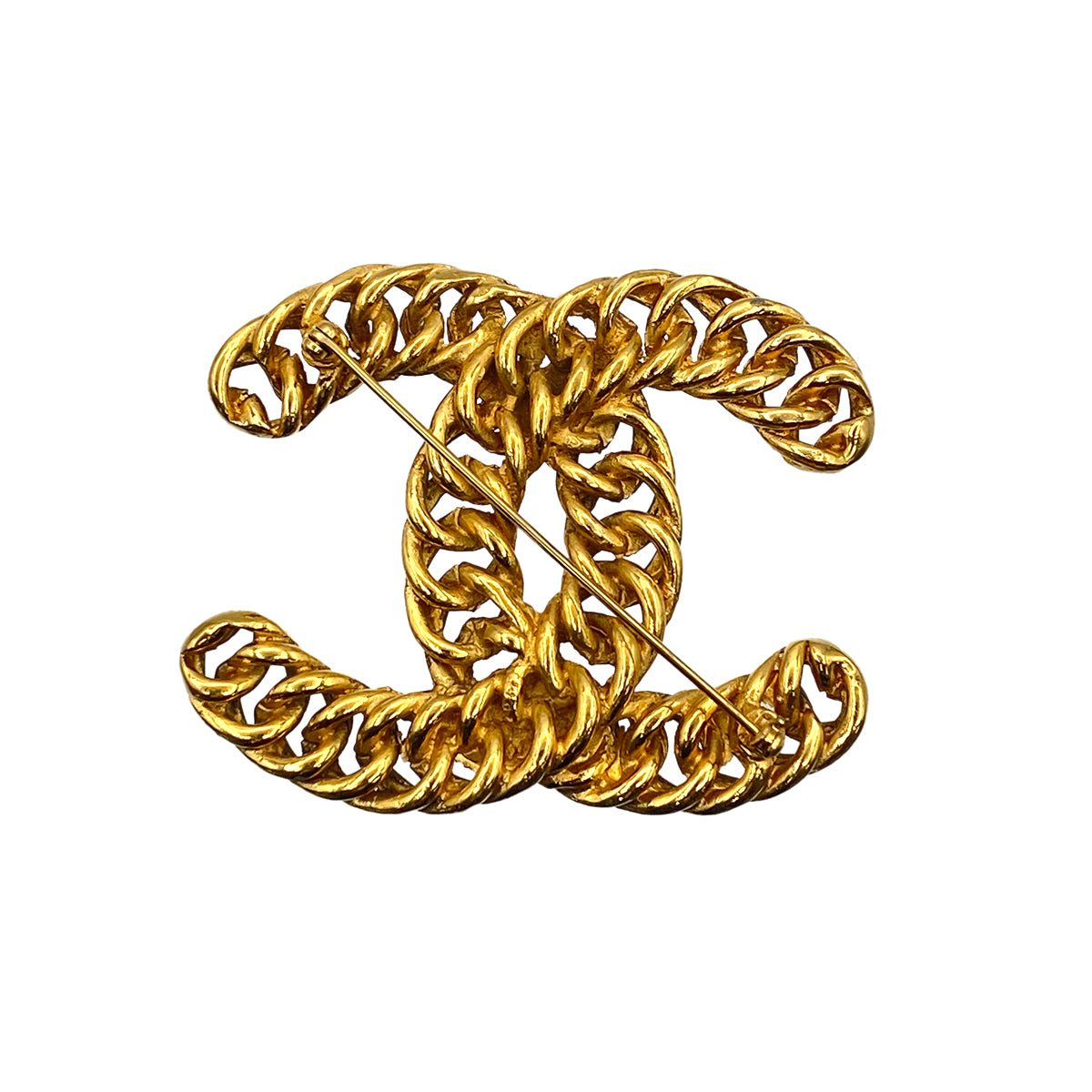 CHANEL VINTAGE COCO MARK BROOCH ACCESSORY 90267797