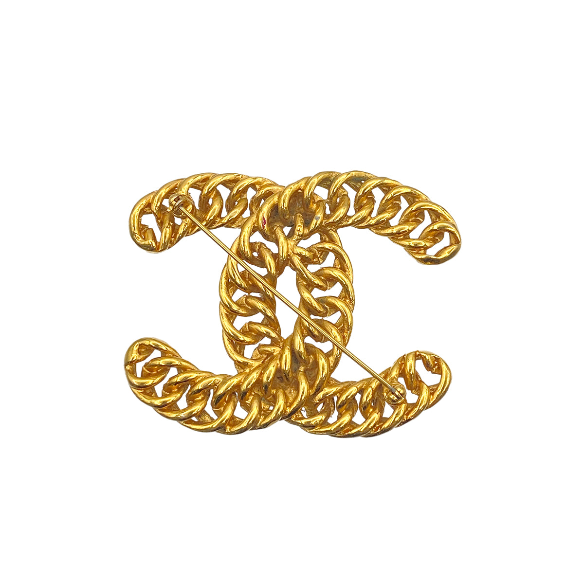 CHANEL VINTAGE COCO MARK BROOCH ACCESSORY 90267798