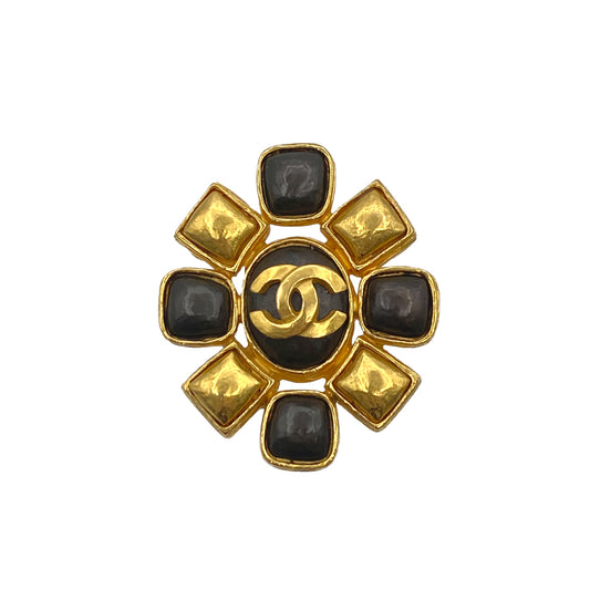 CHANEL VINTAGE COCO MARK BROOCH ACCESSORY 97A 90267802