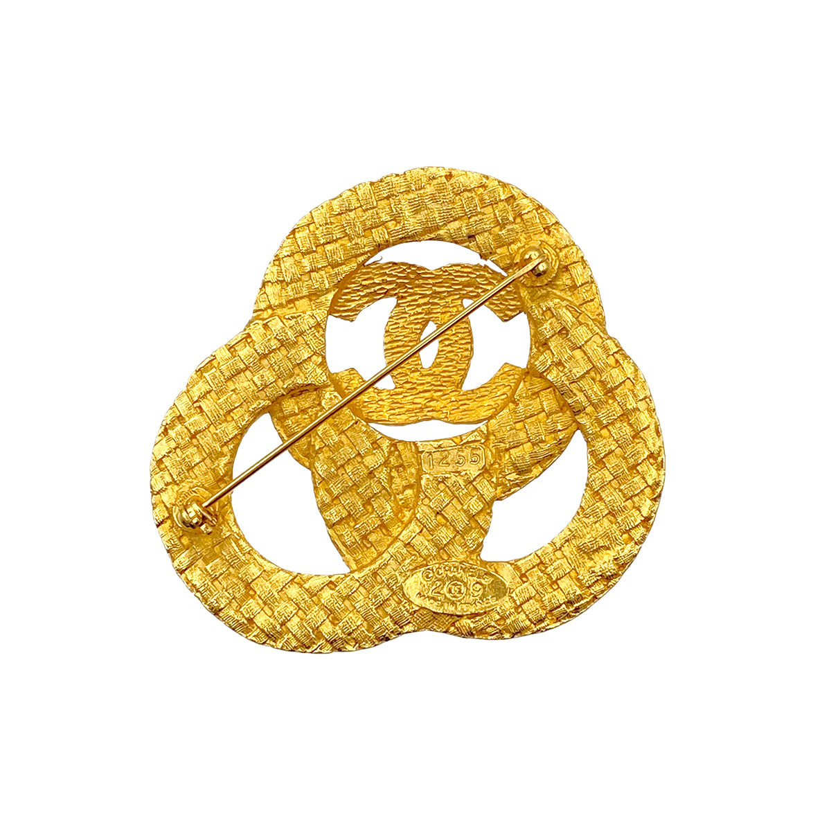 CHANEL VINTAGE COCOMARK BROOCH ROUND ACCESSORY 29 90267804