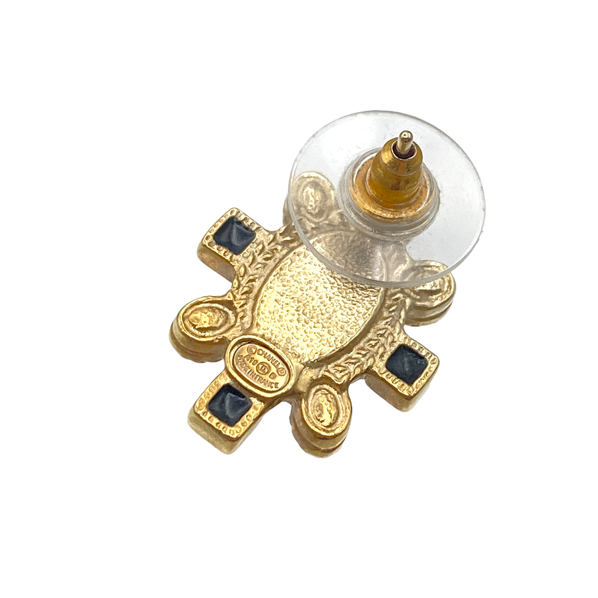 CHANEL EARRINGS COCOMARK FAUX PEARL ACCESSORY A19B 90267805