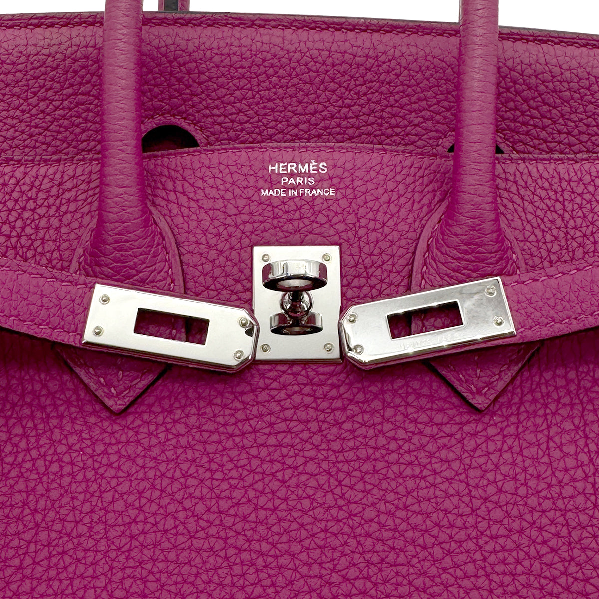 HERMES BIRKIN 25 ROSE PURPLE TOGO HAND BAG A SHW 90268078