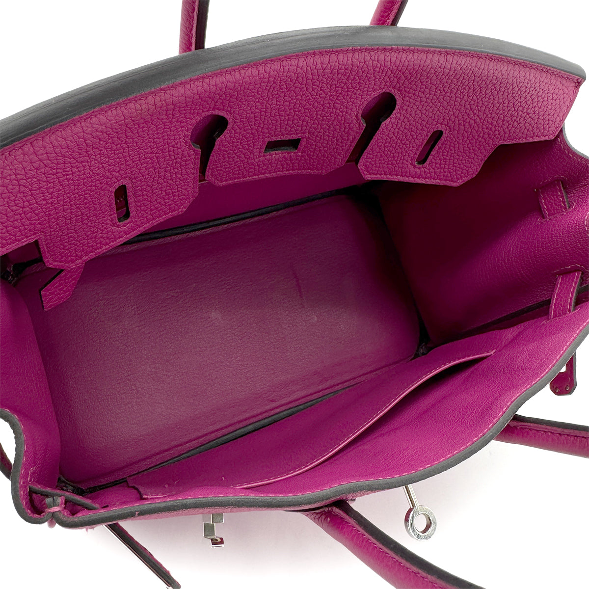 HERMES BIRKIN 25 ROSE PURPLE TOGO HAND BAG A SHW 90268078