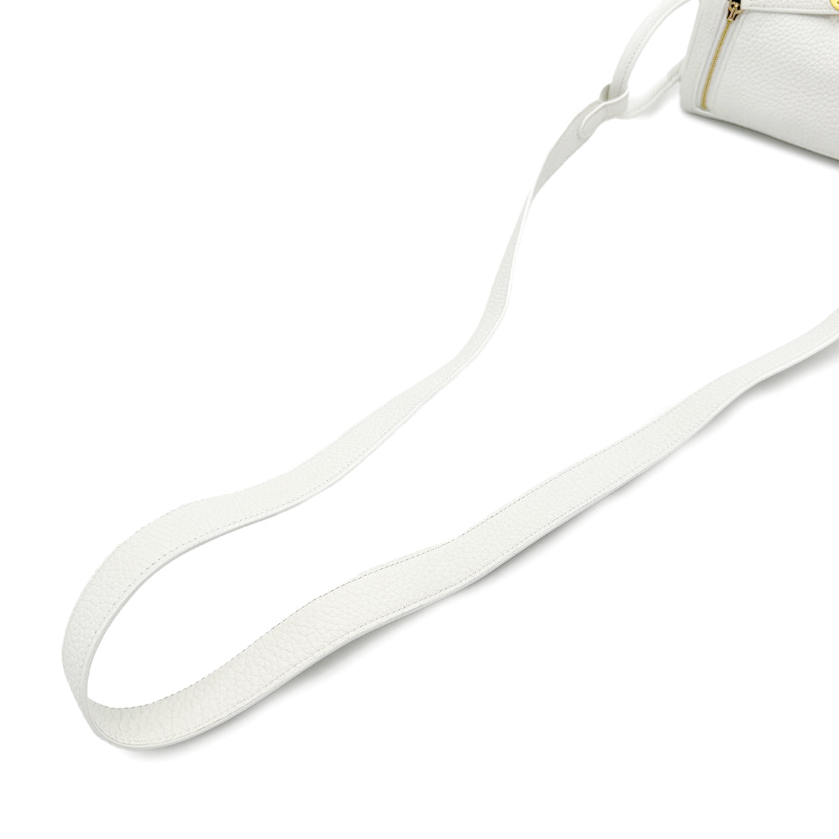 HERMES LINDY MINI 20 NEW WHITE TAURILLON CLEMENCE SHOULDER BAG W GHW 90268079