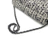 CHANEL CHAIN SHOULDER BAG BLACK WHITE TWEED 90268081 - PURPOSE