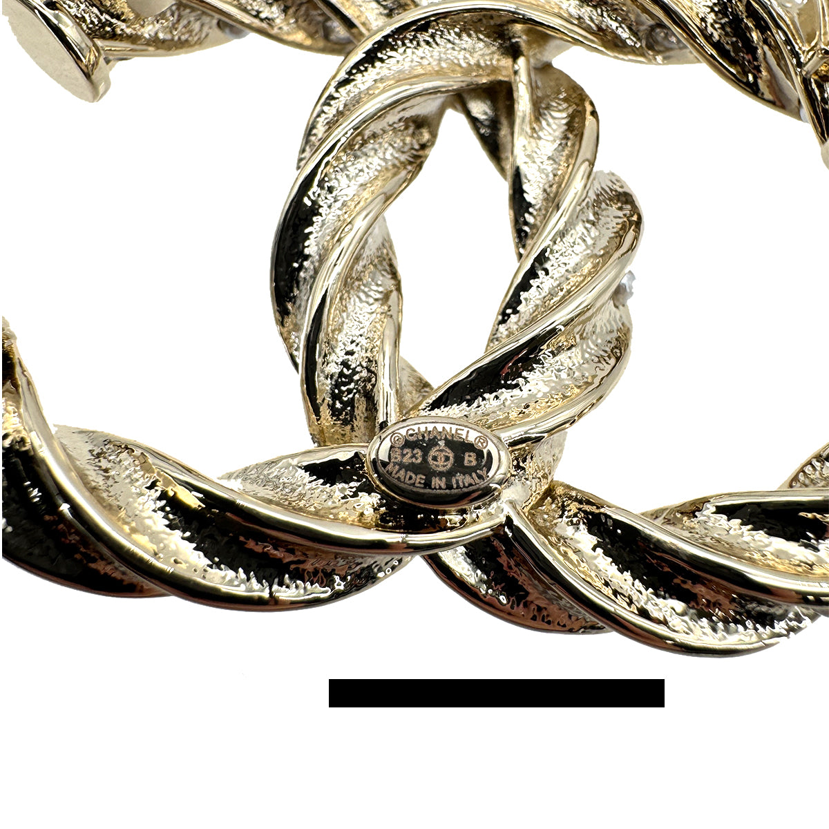 CHANEL BROOCH RHINESTONE COCOMARK ACCESSORY B23B 90268091