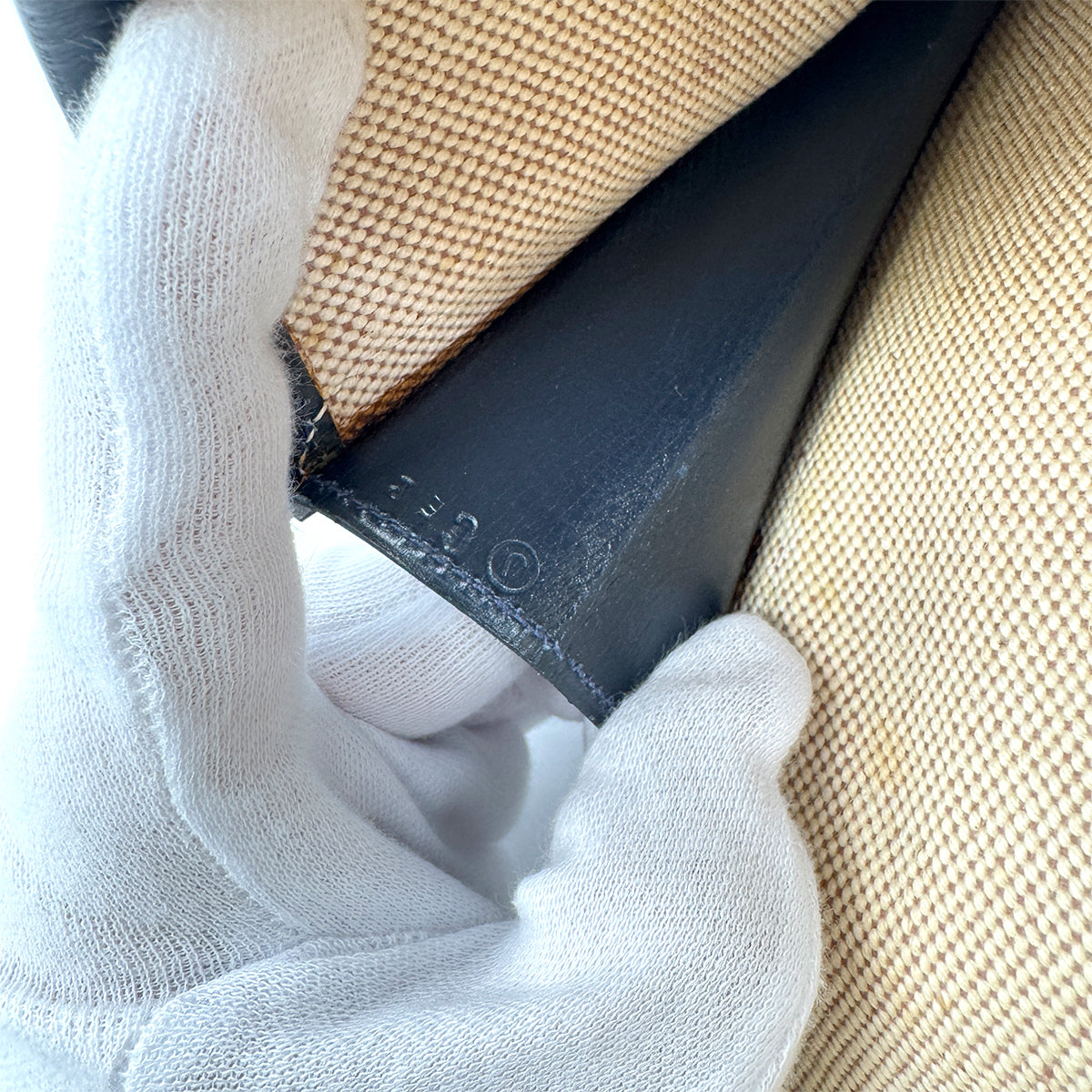 HERMES JIGE CLUTCH BAG BLUE INDIGO BOXCALF 〇J 90268186