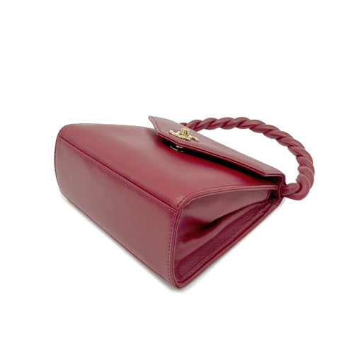 CHANEL VINTAGE HAND BAG RED LAMB SKIN 90268197 - PURPOSE