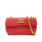 CHANEL CHAIN SHOULDER BAG FAUX PEARL RED FABRIC 90268198 - PURPOSE