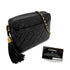 CHANEL VINTAGE MATELASSE FRINGE SHOULDER BAG BLACK LAMB SKIN 90268310 - PURPOSE