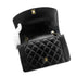CHANEL VINTAGE DIANA MEDIUM CHAIN SHOULDER BAG BLACK LAMB SKIN 90268321 - PURPOSE