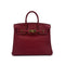 HERMES BIRKIN 25 ROUGE GRENAT TOGO HAND BAG X GHW 90268335 - PURPOSE