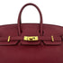 HERMES BIRKIN 25 ROUGE GRENAT TOGO HAND BAG X GHW 90268335 - PURPOSE